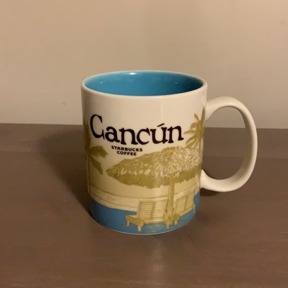 Starbucks “You Are Here” Cancun Cream Ceramic Mug - Picture 2 of 6